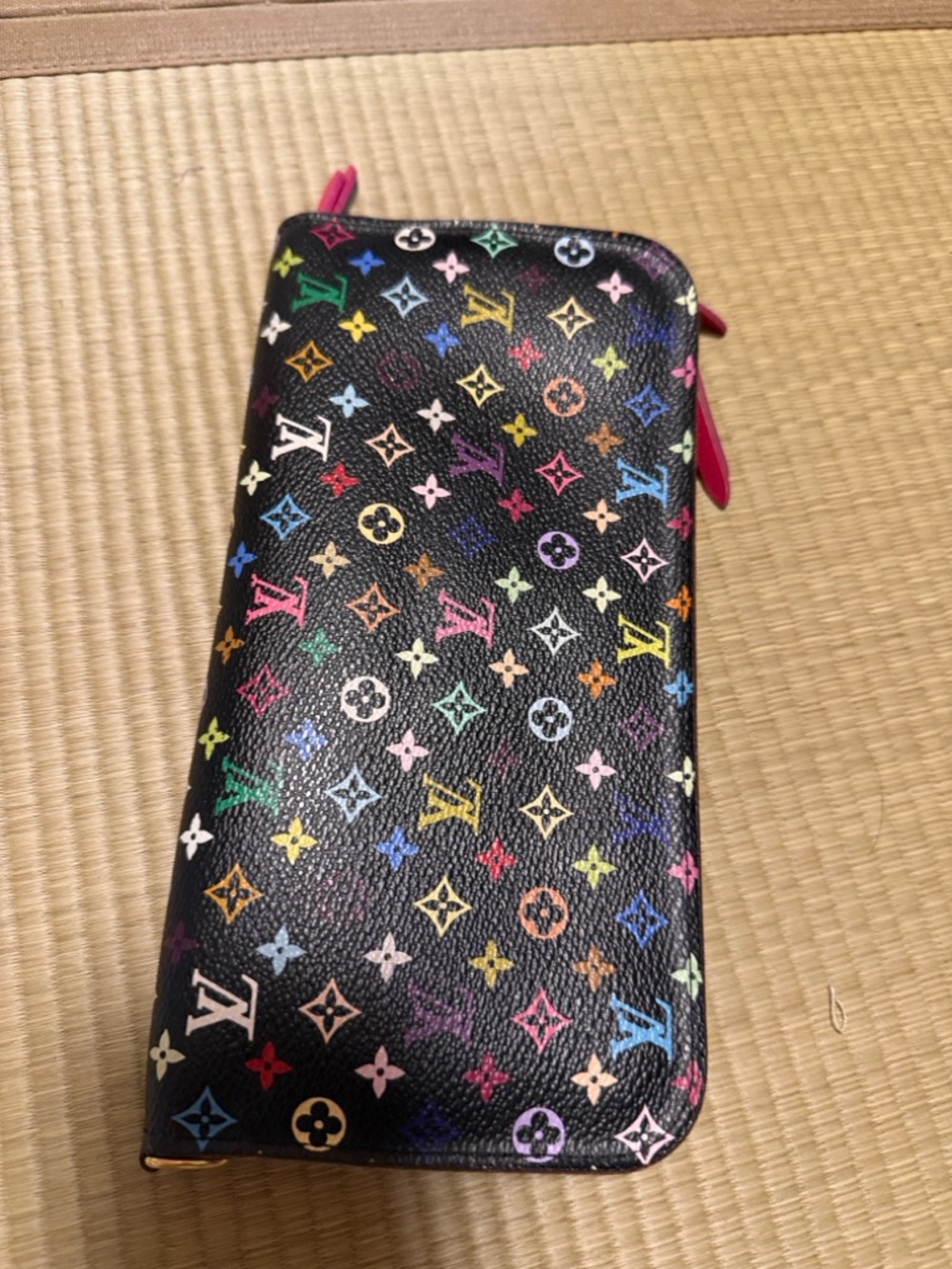 LV Black Multi Murakami Wallet